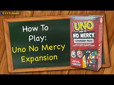 How to play Uno No Mercy Expansion Pack
