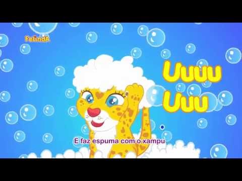A Onça Felinda - Banho Bom (Música Infantil)