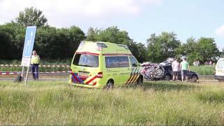 preview picture of video 'GPTV: Dodelijk ongeval A7 tussen Sneek en Joure'
