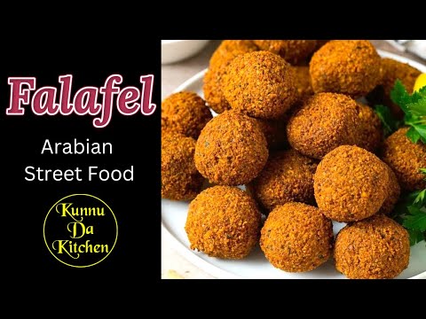 Street food zaika oman | Falafel recipe || فلافل ||  Kunnu da Kitchen #recipe