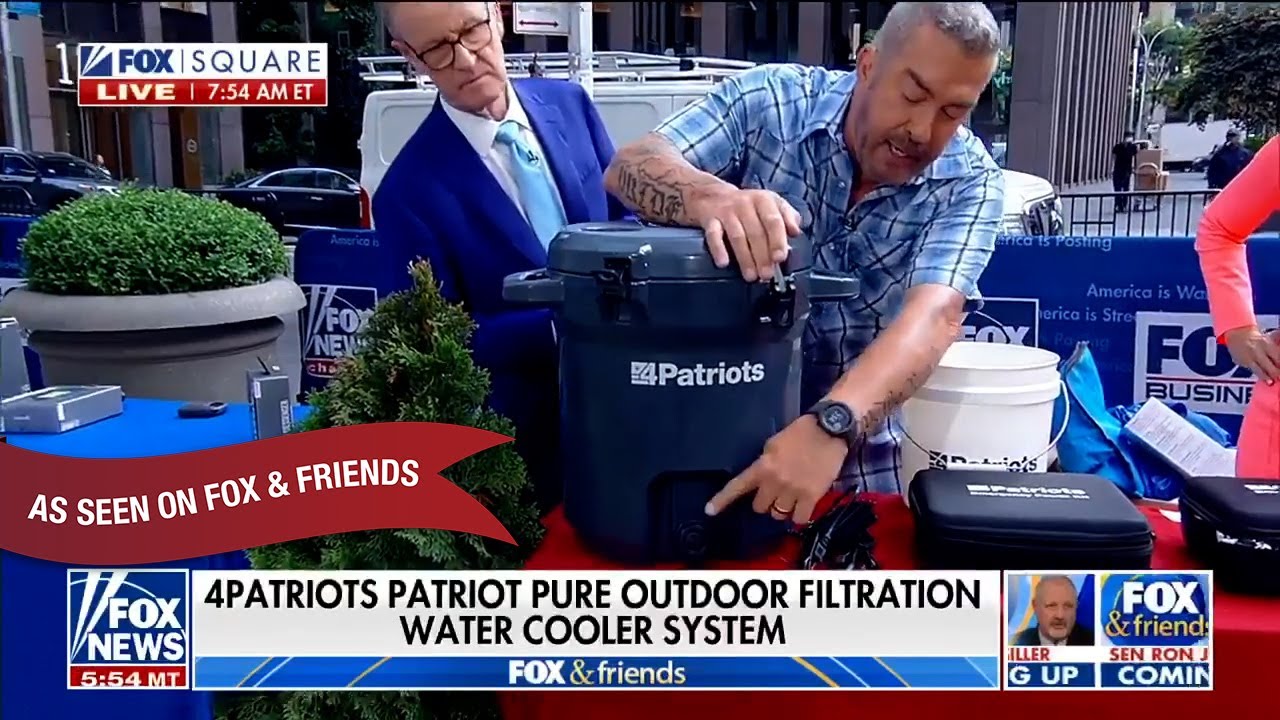 Video of the Patriot Pure Outdoor Filtration System is made in the USA. As seen on Fox and Friends.