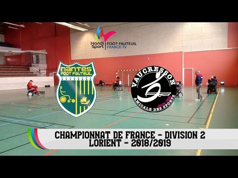 D2 Lorient : NANTES - VAUCRESSON