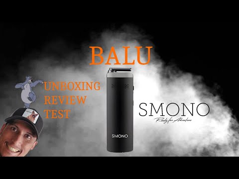 SMONO BALU Vaporizer - UNBOXING, REVIEW & TEST