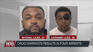 Four arrested during FBI and West Central Ohio Crime Task Force raid