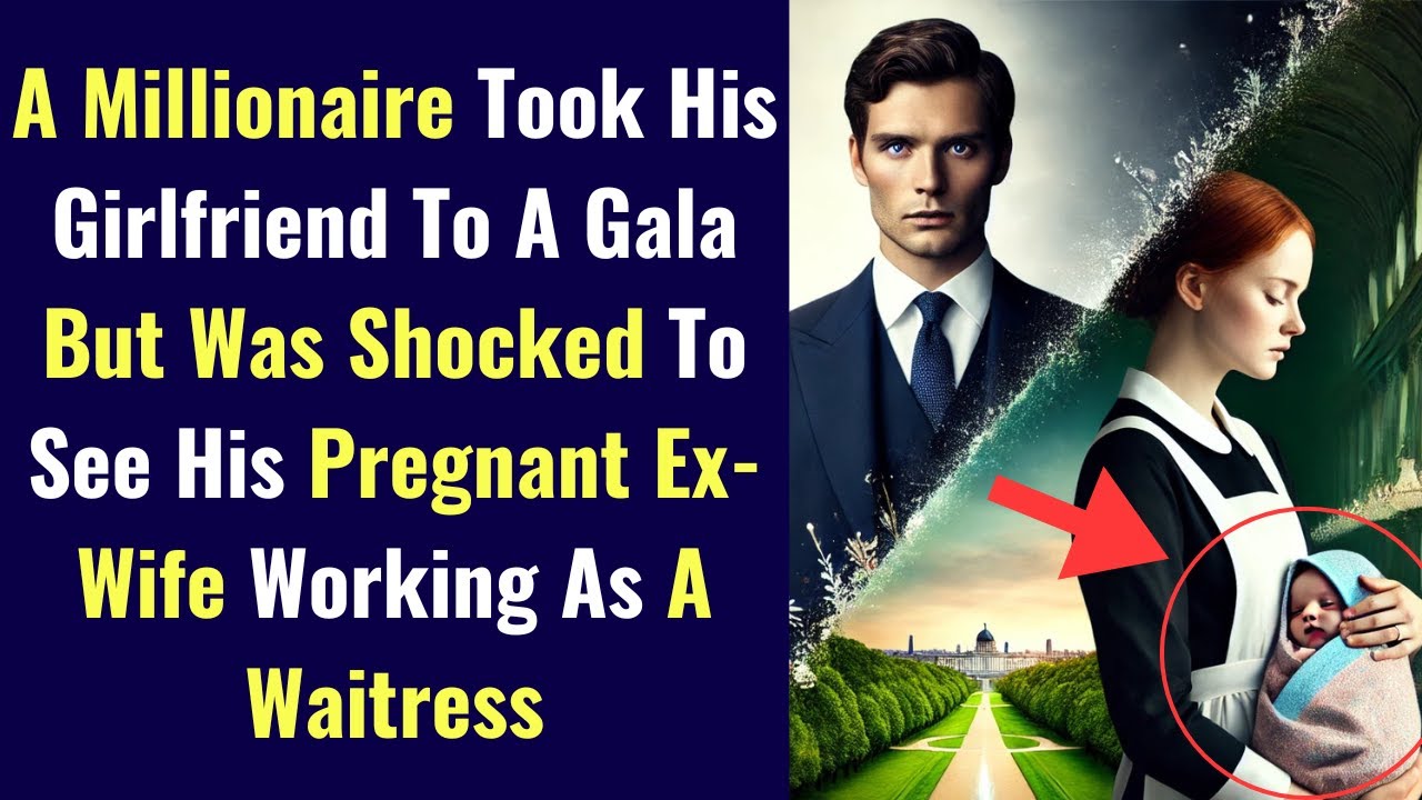 A Millionaire Took His Girlfriend To A Gala But Was Shocked To See His Pregnant Ex-Wife  Working ...