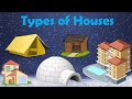 Types Of Houses Kutcha House And Pucca House Different Types Of Houses Types Of Houses For Kids