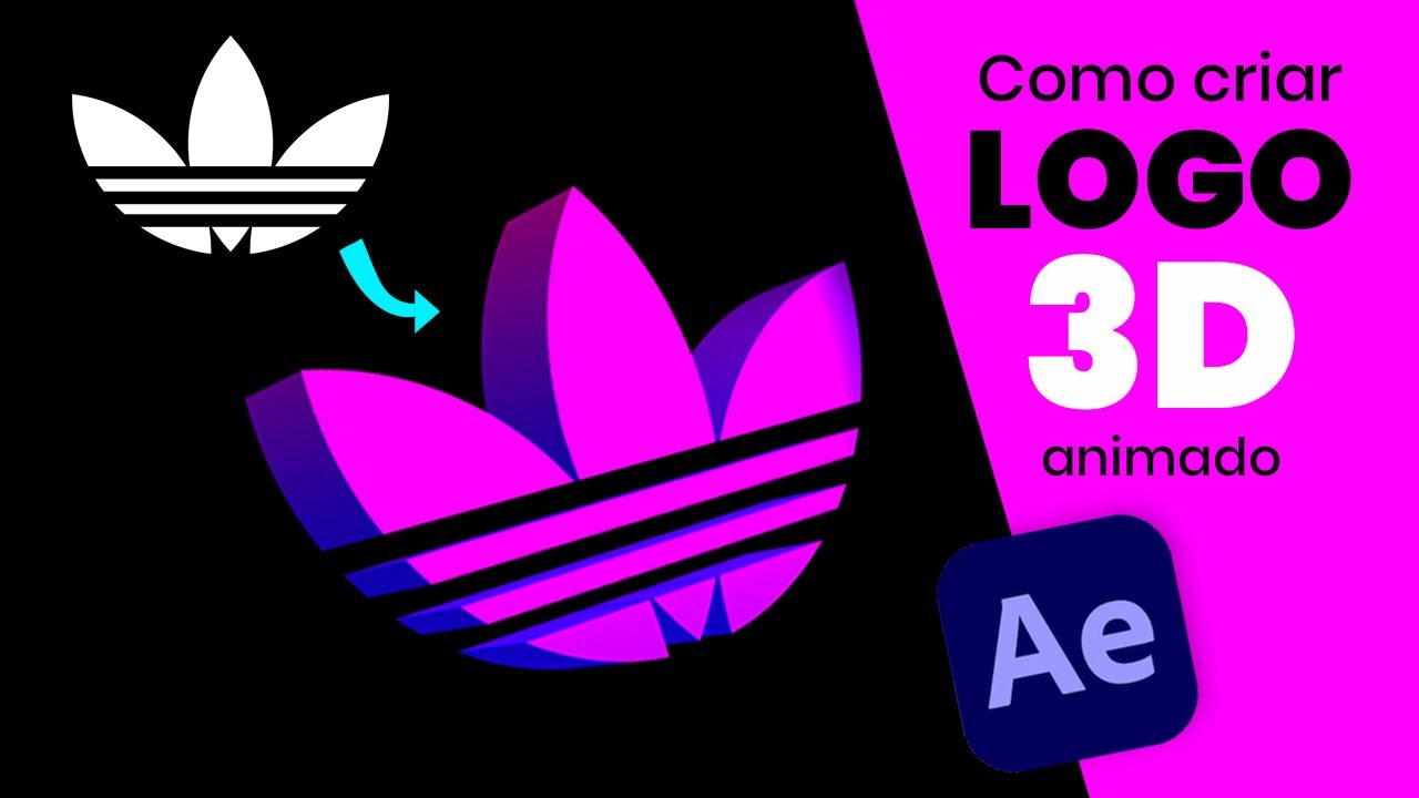 Como Criar um LOGO 3D Animado no After Effects