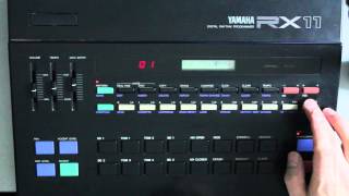 Video thumbnail for Yamaha RX11 Drum Machine by Synth Universe