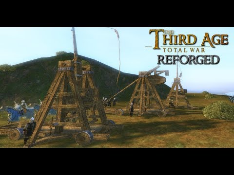 Third Age: Total War (Reforged) - ORC BEACH LANDING (Battle Replay)