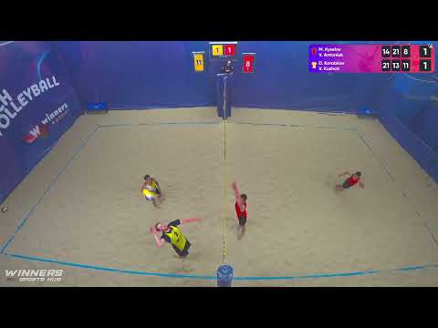 19:50 M. Kyselov / V. Antoniuk - D. Korobkov / V. Kushch 15.07.2022 | Winners Beach Volleyball