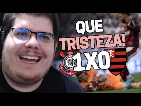 CASIMIRO REAGE: CORINTHIANS 1 X 0 FLAMENGO PELO BRASILEIRÃO 2022 | Cortes do Casimito