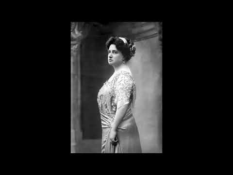 Louise Kirkby Lunn (contralto) - Seguidilla: Pres des remparts de Seville ('Carmen' - Bizet) (1911)