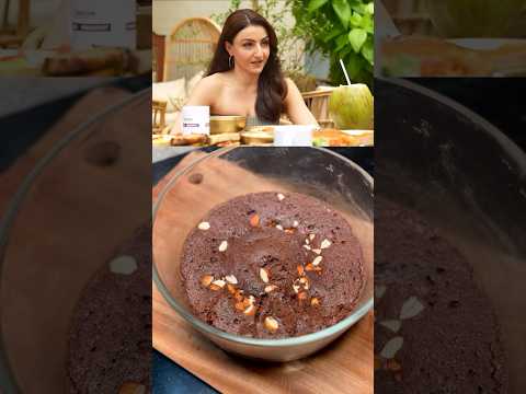 Soha Ali Khan’s favourite *HEALTHY* Jowar Chocolate Cake🍰#sohaalikhan#curlytales#cake#chocolatecake