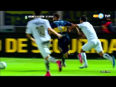 Gol de Lodeiro (1-0) / Boca Juniors 2 - 0 Rosario Central - Final Copa Argentina 2015