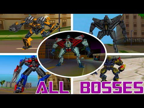 Transformers: Decepticons ~ All Bosses