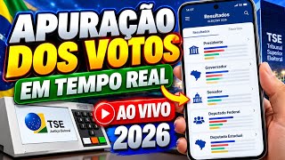COMO ACOMPANHAR A APURAÇÃO DOS VOTOS DAS ELEIÇÕES 2026 EM TEMPO REAL (PELO CELULAR)