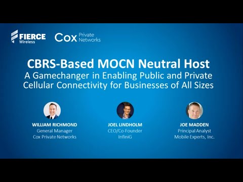 CBRS-Based MOCN Neutral Host is a Game-Changer for Public & Private Cellular