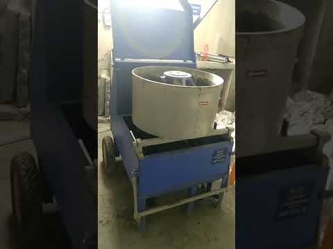 Semi-automatic laboratory pan mixer 60 ltr, for construction