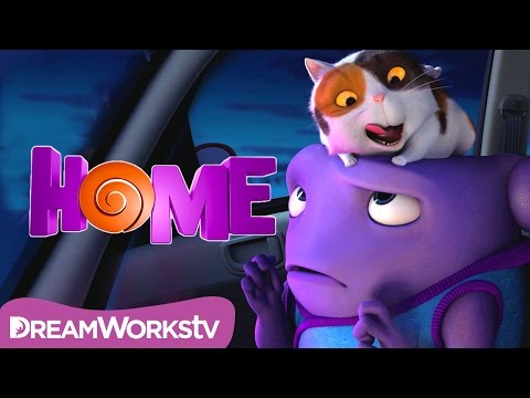 Home (2015) (Clip 'Cat Infested Car')