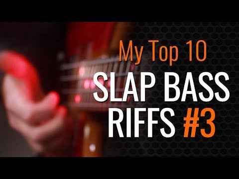 My Top 10 Slap Bass Riffs - #3 'D-Code' by Alain Caron