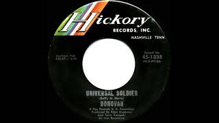1965 Donovan - Universal Soldier (mono 45)