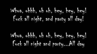 Steel Panther - Party All Night With Lyrics