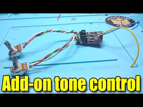 Add treble and bass tone control to your projects