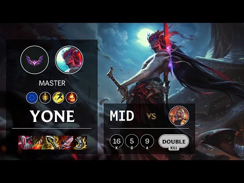 Yone Mid vs Qiyana - EUW Master Patch 12.1