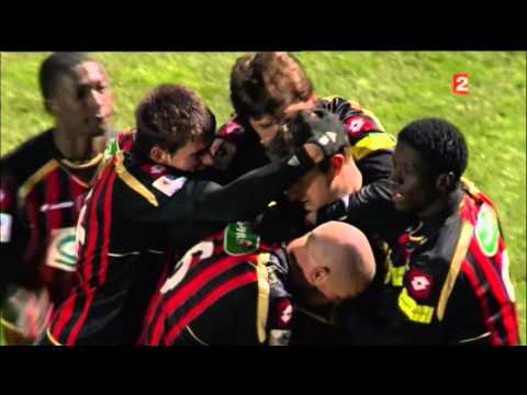 OGCN - OL, coupe de France, but François Clerc