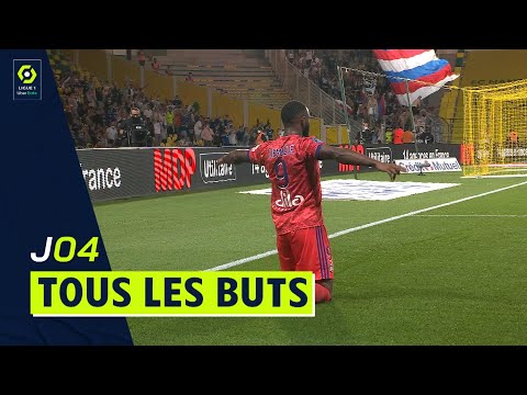 Tous les buts de la 4ème journée - Ligue 1 Uber Eats / 2021-2022
