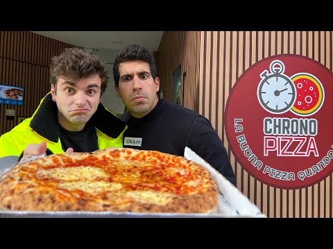 Let's try the new pizza from the Milan distributor