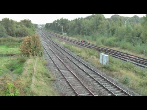 57308 and 390037 on 1D22, 09:00, London Euston - Holyhead