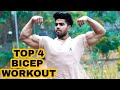Top 4 Bigger Biceps Workout|| Insane Pump After Bicep Workout ||Tips by Badri fitness