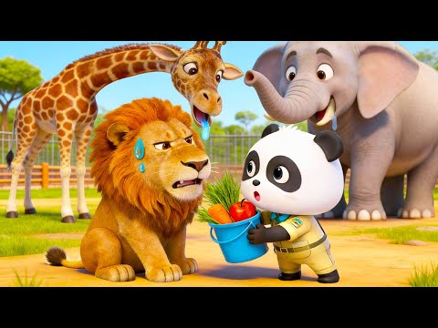 Wild Animals Stories for Kids | Kids Learn Wild Animals | Nursery Rhymes & Kids Songs | BabyBus