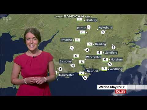 (HD) Alex Osbourne BBC ONE South Today weather May 23rd 2023 - 60 fps