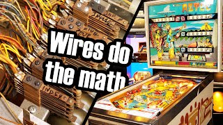 Old pinball machines are amazingly complex
