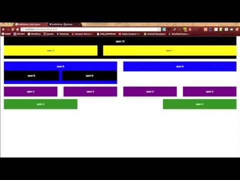 Easy Learn Twitter Bootstrap  Responsive Scaffolding pt  3   Lesson 1