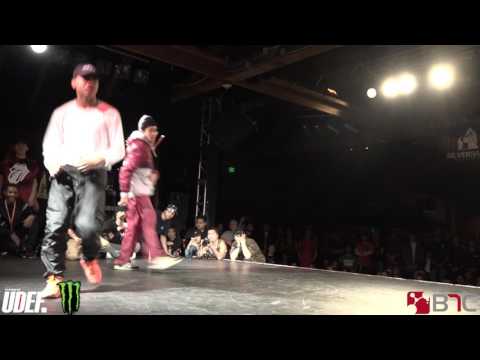 BoxCutta Vs Q  | Footwork Semifinals | Massive Monkees Day 2017 | Pro Breaking Tour | BNC