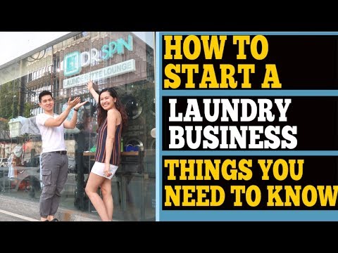 HOW TO PUT UP A LAUNDRY SHOP BUSINESS I THINGS YOU NEED TO CONSIDER I DR.SPIN LAUNDRETTE LOUNGE Video