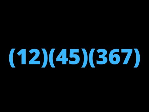 What is cyclic notation for permutations?