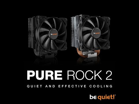 Be Quiet! Pure Rock 2 Procesorius Aušinimo rinkinys 12 cm 16 vnt Sidabras video