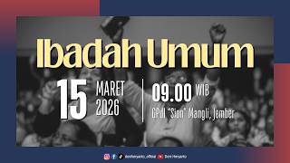 Download lagu 🔴 IBADAH UMUM | 15 Maret 2026 mp3