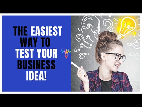 Business Startup Tip #12 : How To Test Your Business Idea