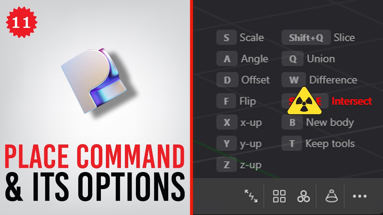 Plasticity Tip No. 11 - Place command and its options