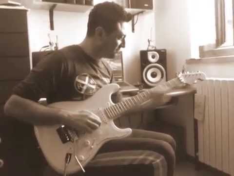 Vasco Rossi - Gli Angeli - Guitar Solo - cover by Vincenzo Rizzuti - Michael Landau style