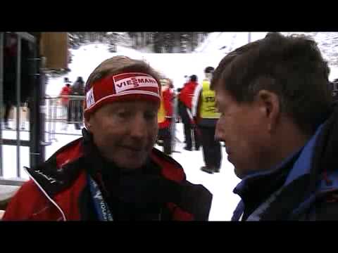 Skisprung TV - Interview mit Walter Hofer - 20.12.2009 nach dem Einzelspringen