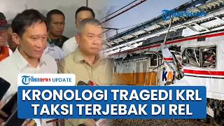 Kronologi KA Argo Bromo Anggrek Tabrak KRL di Bekasi Timur, Diduga Akibat Lintasan Terhalang Taksi