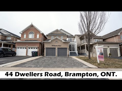 44 Dwellers Road Brampton - Detached home for Sale