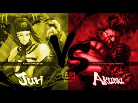 lutuna [ Juri ] Vs qal03 [ Akuma ] SSF4 Arcade Edition 2012 HD