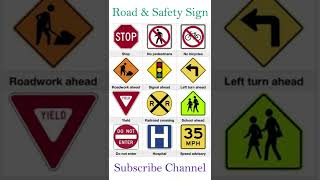 Road & Safety Sign | Traffic Symbols | Traffic Sign | Road Traffic Sign | Road Sign | Safety Signs